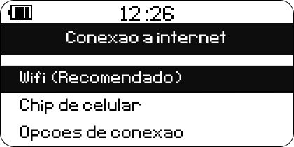 Point Mini Chip com foco na conexão wifi.